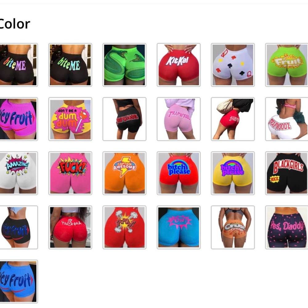 COPY - Snack shorts !